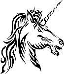 Unicorn Decal 23